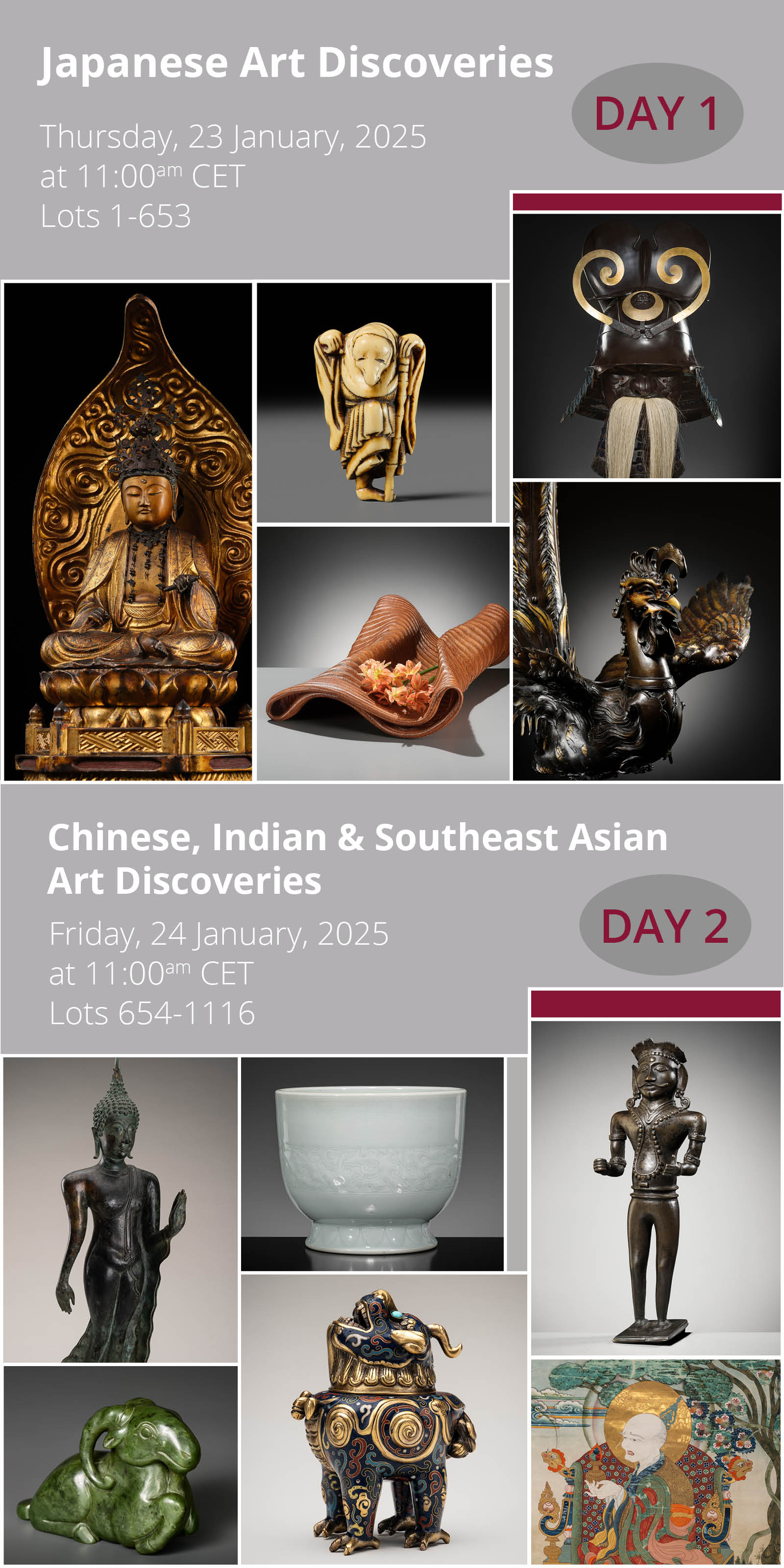 Four-Day Auction: Asian Art Discoveries